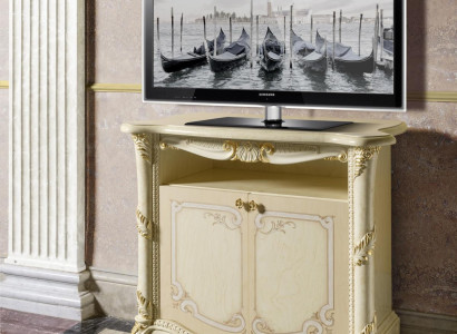 tv Sideboard rtv Wohnzimmer Design Regal Beige Holz Regale Lowboard Italien Neu